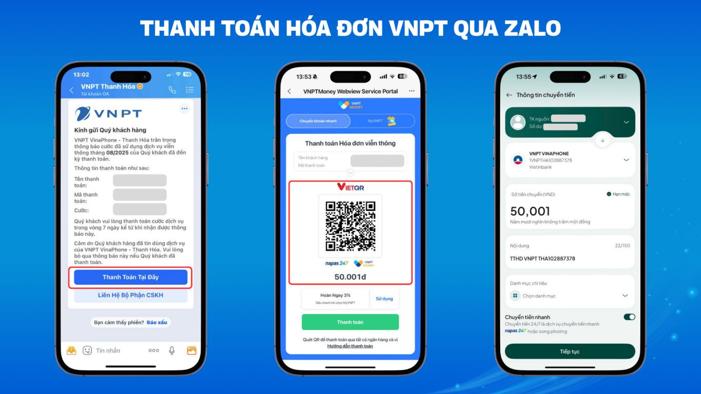 Hướng dẫn chi tiết từ A-Z cách thanh toán hóa đơn VNPT online