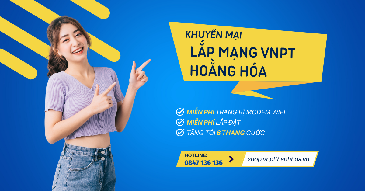 Lắp mạng VNPT Hoằng Hóa