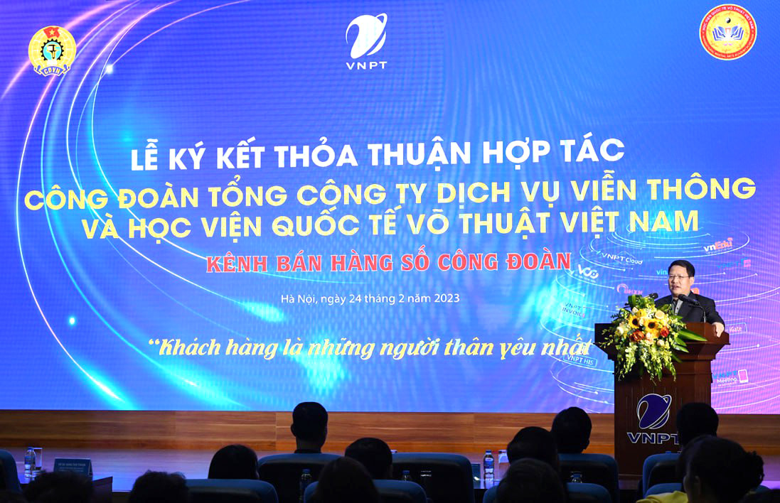 VNPT VinaPhone hợp tác Học viện Quốc tế võ thuật Việt Nam 1