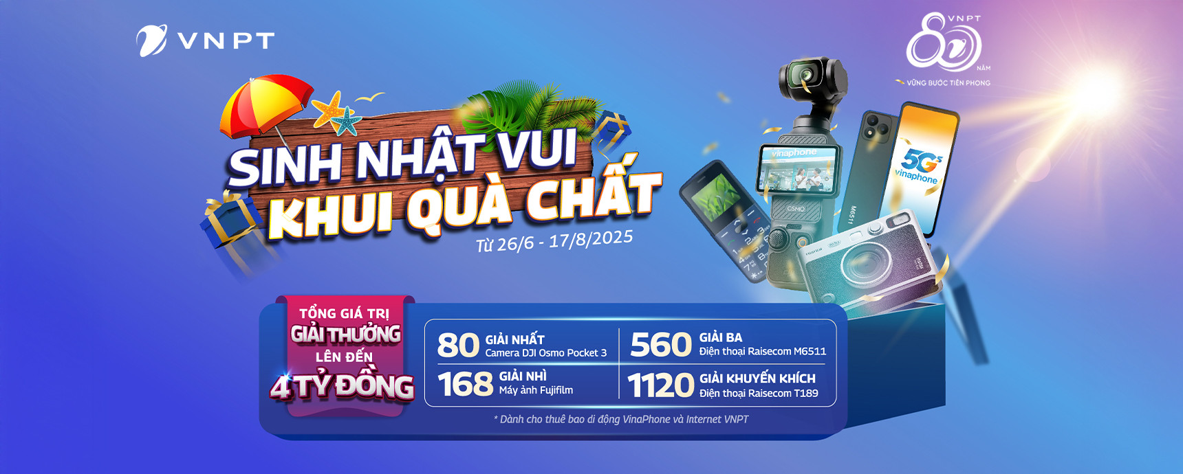 Sinh nhật vui khui quà chất 2025