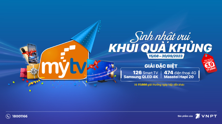 “Sinh nhật vui - Khui quà khủng”