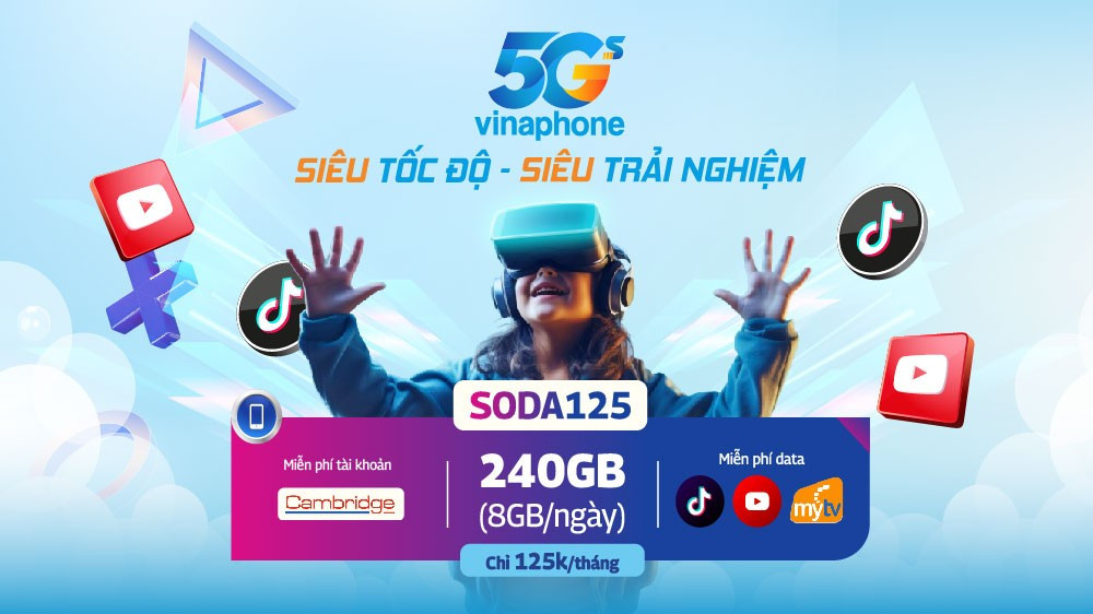 Gói cước SODA125 VinaPhone