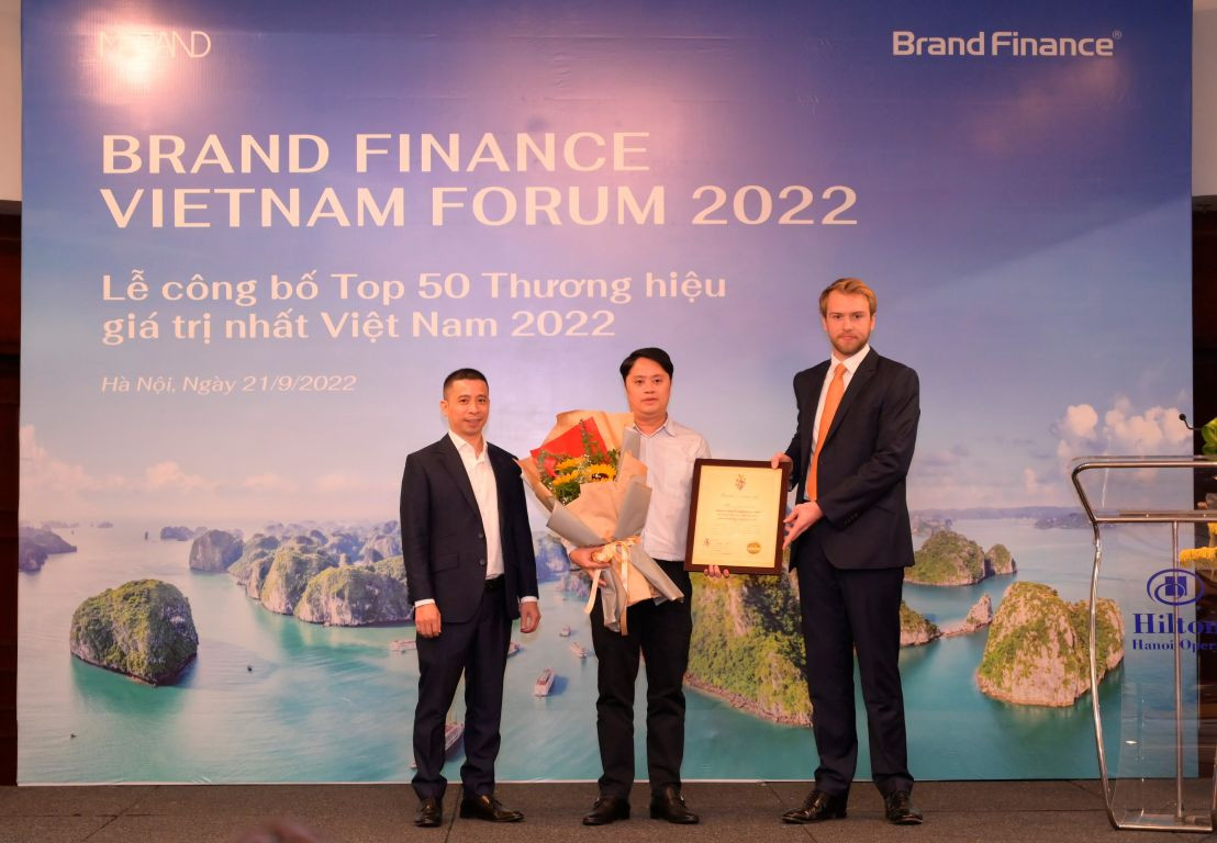 VNPT đứng thứ 2 Top 50 Thương hiệu giá trị nhất Việt Nam 4 năm liên tiếp