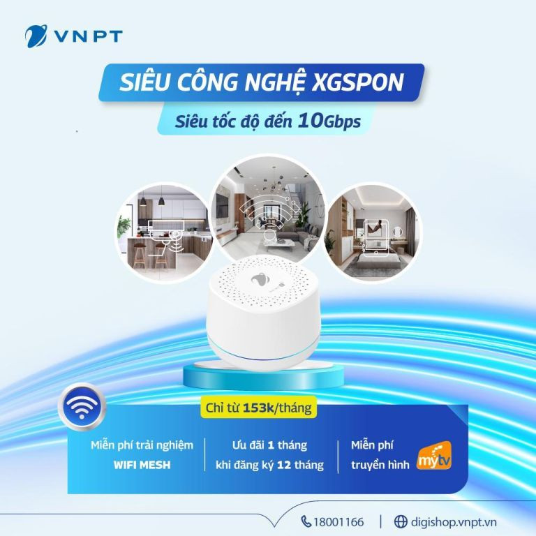Khuyến mại lắp mạng VNPT tháng 8/2024