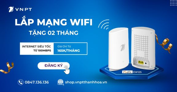 Lắp mạng VNPT tháng 10